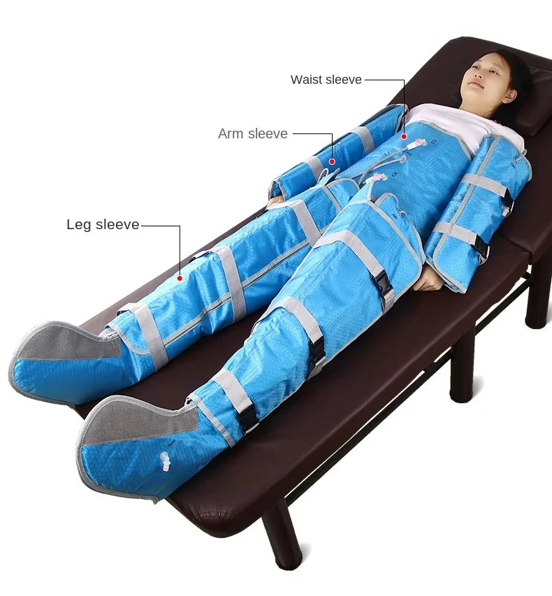 2 In 1 Pressotherapy Machine Infrared Warm Body Slimming Presso Therapy Lymphatic Drainage Massager - Bakka shop