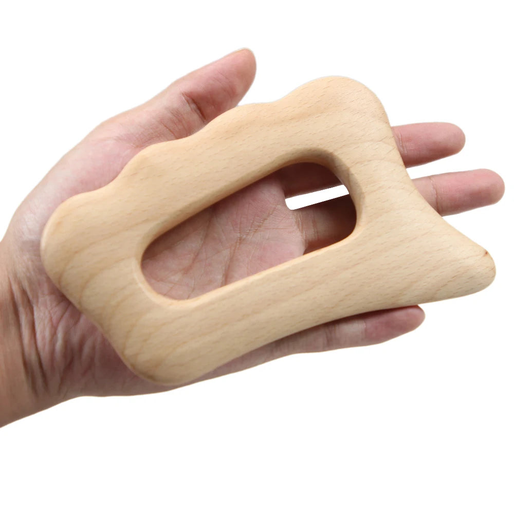Wood Therapy Gua Sha Massage Tools,Lymphatic Drainage Tool Anti Cellulite Massager,Scraping Board,guasha Tool for Body Shaping - Bakka shop