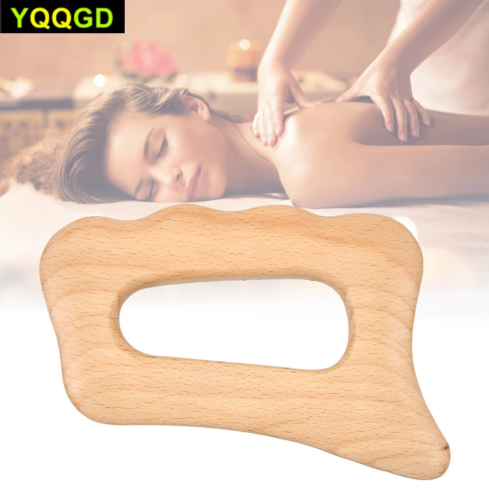 Wood Therapy Gua Sha Massage Tools,Lymphatic Drainage Tool Anti Cellulite Massager,Scraping Board,guasha Tool for Body Shaping - Bakka shop