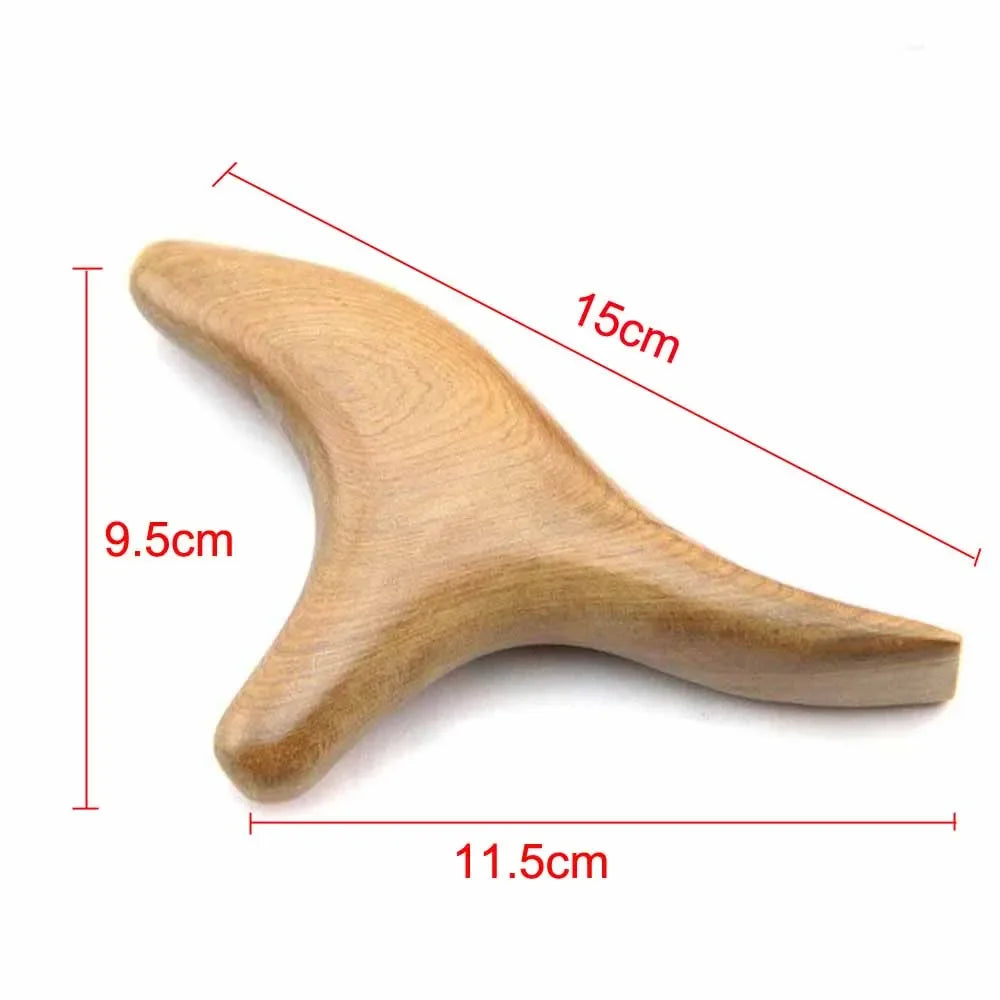 Wood Therapy Gua Sha Massage Tools,Lymphatic Drainage Tool Anti Cellulite Massager,Scraping Board,guasha Tool for Body Shaping - Bakka shop