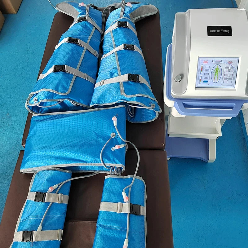 2 In 1 Pressotherapy Machine Infrared Warm Body Slimming Presso Therapy Lymphatic Drainage Massager - Bakka shop