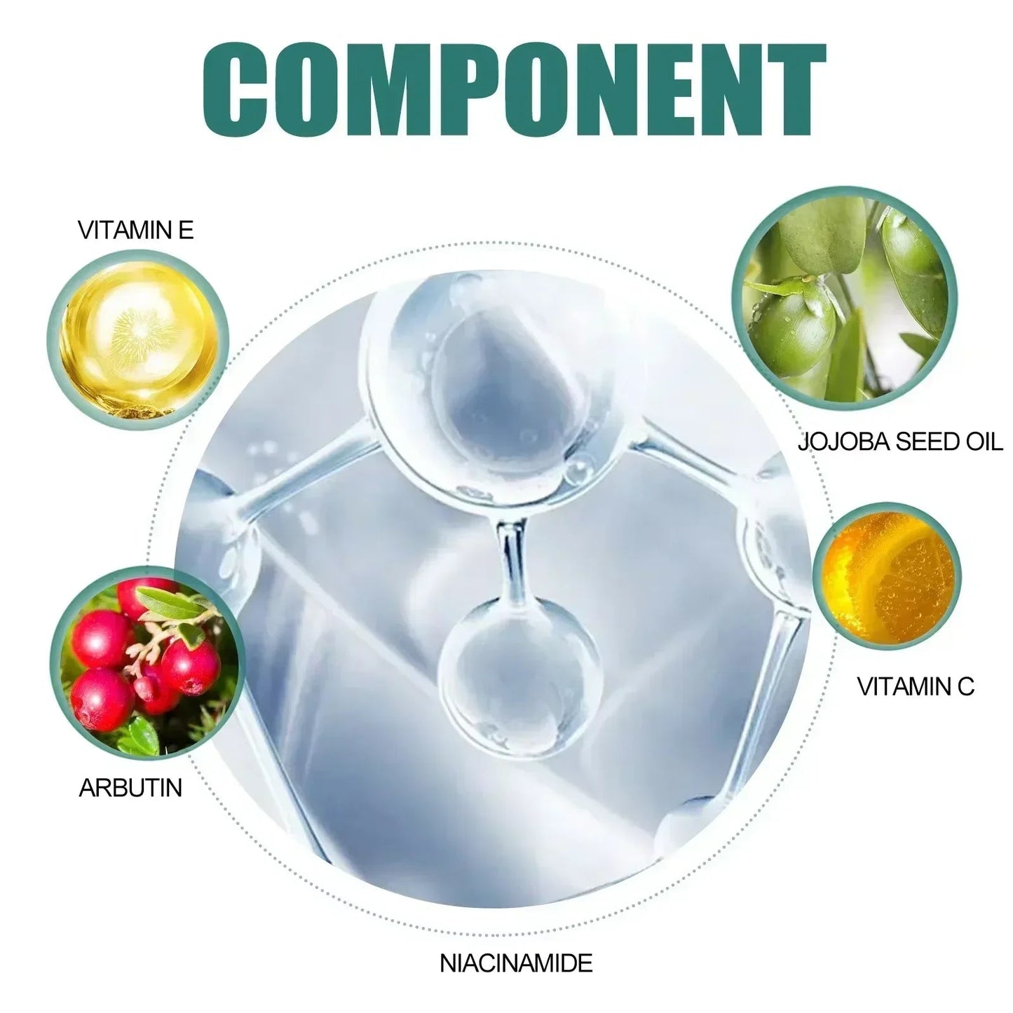 Eelhoe Niacinamide Melasma Brightening Cream Reduce Melanin Brighten Cream Lighten Dark Skin Chloasma Serum Skin Care Produce - Bakka shop