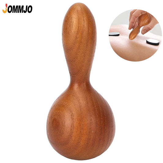 Portable Massage Hammer,SPA Massage Tool for Back Acupoint Massage &Acupoint Relaxation,wood Beauty Massage Hammer for Skin Care - Bakka shop