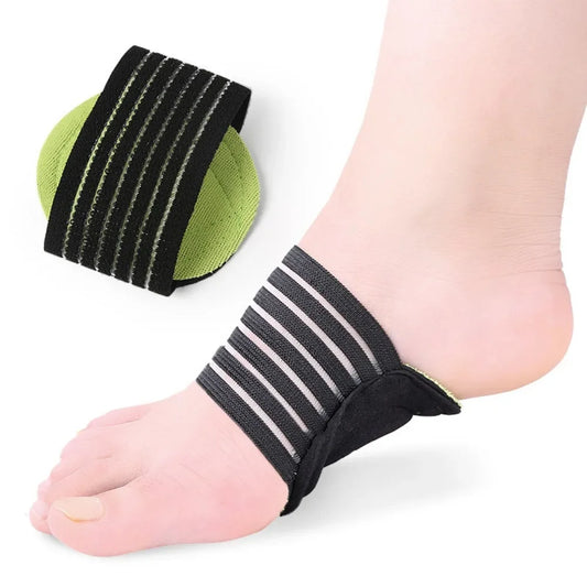 1Pair Foot Arch Support Plantar Fasciitis Heel Pain Aid Foot Run-up Pad Feet Cushioned Cushioned Shoes Insole Accessory - Bakka shop