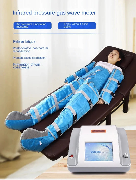 2 In 1 Pressotherapy Machine Infrared Warm Body Slimming Presso Therapy Lymphatic Drainage Massager - Bakka shop
