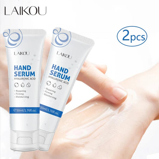 100ml Hyaluronic Acid Hand Care Essence Soothing Repair Skin Hand Serum Deep Moisturizing Hydrating hand Cream Korean Cosmetics - Bakka shop