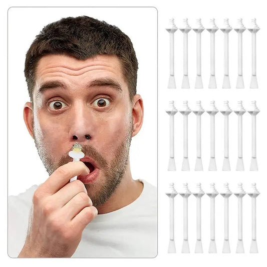 100/60/40/10PCS Nose Wax Sticks Nose Wax Applicators For Painless Nose Hair Removal Tool Wax Accessories Beeswax Safe - Bakka shop