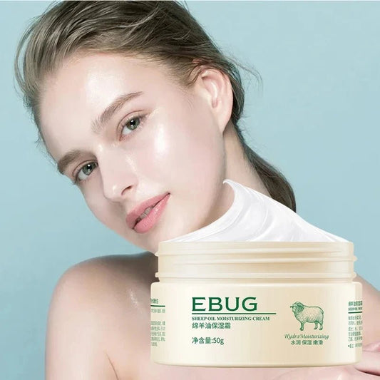 Sheep Oil Face Cream Moisturizing Cream Anti Aging Anti Wrinkle Whitening Day Cream Face Skin Care Serum Bio Oil - Bakka shop